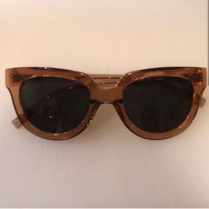 Warby Parker Banks Ginger Crystal Polarized